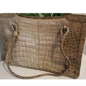 Vntg CROC Bag/Purse